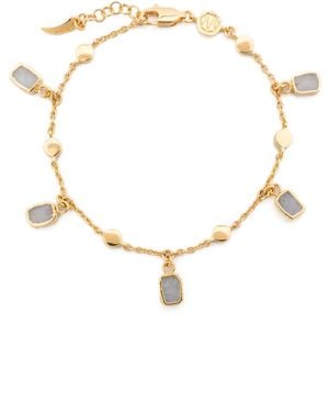 Missoma Lena Charm Bracelet - メタリック