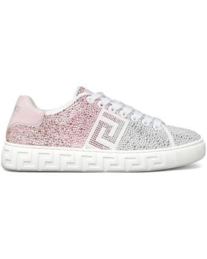 Versace "Greca Trainers With Gradient - Pink