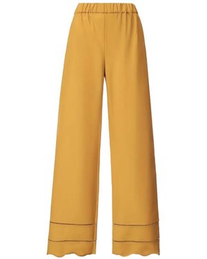 Fabiana Filippi Elasticated Trousers - Yellow