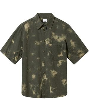 Isabel Marant Camisa Tabilio con bolsillo en el pecho - Verde
