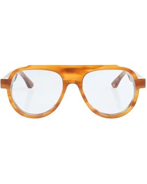 Thierry Lasry Clandesty Browline Sunglasses - Brown