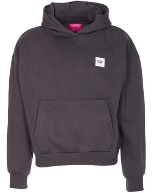 Pret-a-surf Logo-Patch Hoodie - Grey