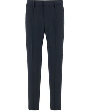 BOGGI Belt-Loops Trousers - Blue