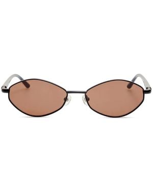Jacquemus Lunettes De Soleil À Monture Géométrique - Pink