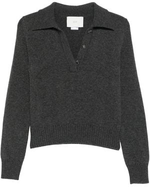 Vanisé Jersey con cuello de polo - Negro