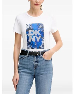 DKNY Graphic T-Shirt - Blue