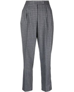 Emporio Armani Wool Blend Trusers - Grey