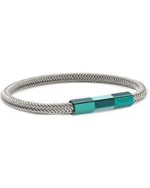 Aston Martin Bracciale Con Fibbia Magnetica - Verde