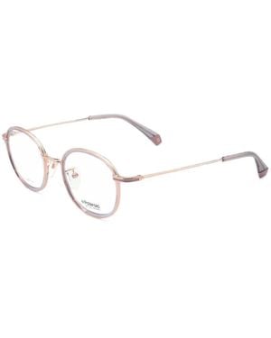Polaroid Round-Frame Glasses - White