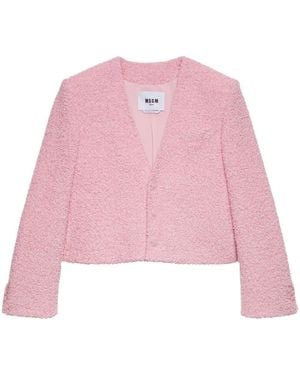 ピンク MSGM ジャケット レディース | Lyst