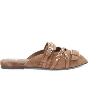 Ash Brigit Suede Sandal - Brown