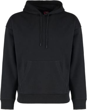 DIESEL Cotton Hoodie - Black