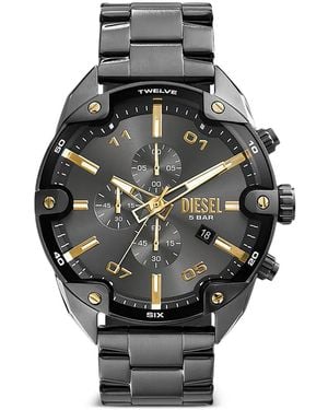 DIESEL Spiked 48Mm Watch - Grey