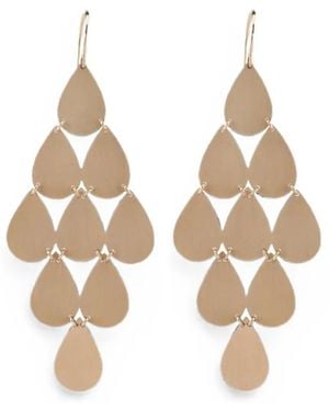 Irene Neuwirth Nine-Drop Chandelier Earrings - Metallic