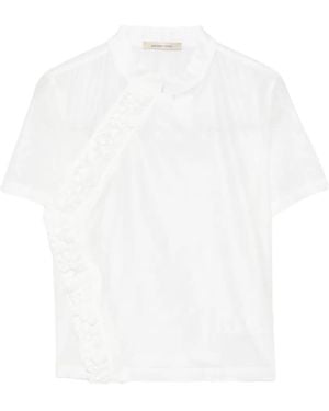 Paloma Wool Gaspar Ruffled-Detail Blouse - White