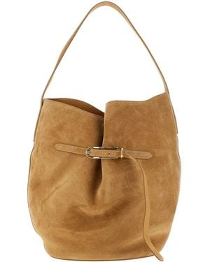 Liffner Bolso bombonera grande con cinturón - Neutro