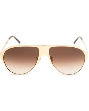 Givenchy Bold Pilot Sunglasses - Metallic