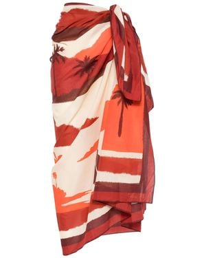 Johanna Ortiz Sailing Landscapes パレオ - レッド