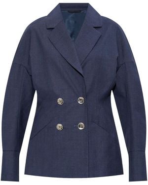 Givenchy Getailleerde Blazer - Blauw