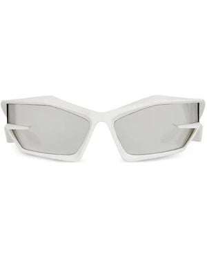 Givenchy Straight-Arms Cat-Eye Sunglasses - White