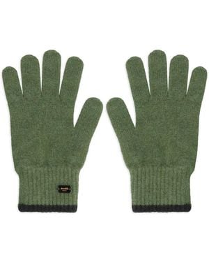 Moorer Easton Cashmere Gloves - グリーン