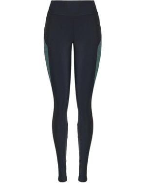 Lygia & Nanny Jive Legging Met Vlakken - Blauw