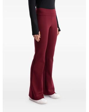 Lygia & Nanny Flared Broek Met Zakken - Rood
