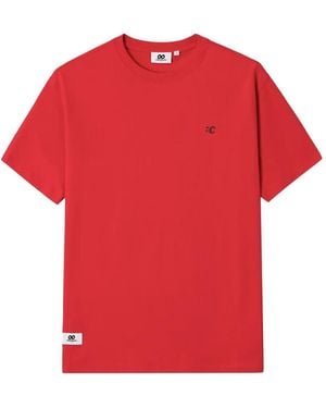Chocoolate Logo-Print T-Shirt - Red
