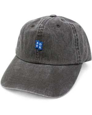 Adererror Bl Tag Logo-Patch Baseball Cap - Grey