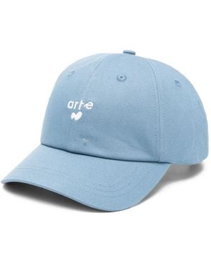 Arte' Heart-Logo Baseball Cap - Blue