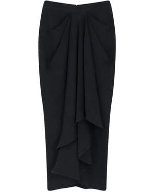 Givenchy Draped Skirt - Black