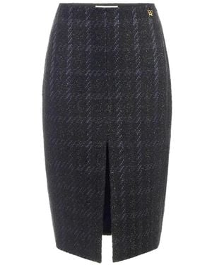 Elisabetta Franchi Minijupe En Tweed - Black