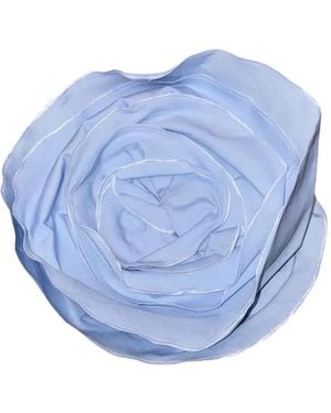 Douuod Flower-Motif Brooch - Blau