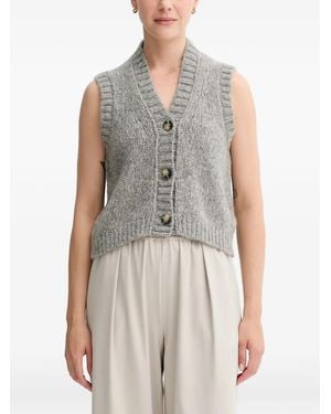 Marc O' Polo V-Neck Cardigan - White
