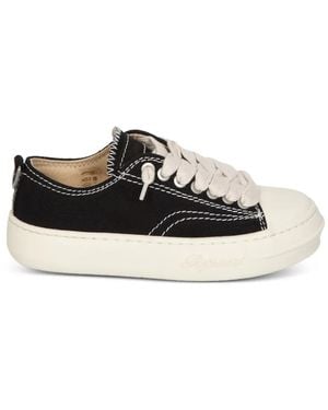 Represent Sneakers Con Cuciture A Contrasto - Bianco