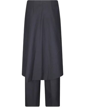 Thelatest Layered Trousers - Blue
