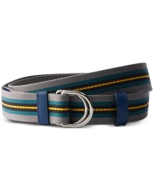 Prada Woven Nylon Belt - Grey