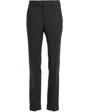 PT Torino Master Pressed-Crease Pants - Grey