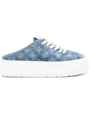 Guess Logo Trainers - Blue