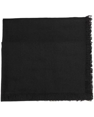 TOTEME Light Wool Blanket Scarf - Black