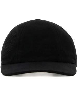 Gucci Embroidered-Logo Baseball Cap - Black
