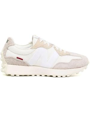 New Balance '327' Trainers - Natural