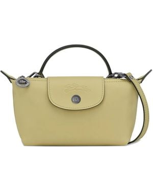 Longchamp Mini Le Pliage Xtra Pouch Bag - Metallic