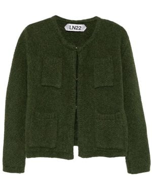 LNA Cardigan mit Tasche - Grün