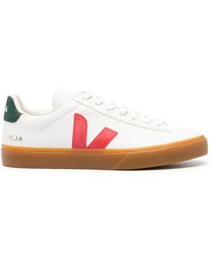 Veja Campo Chromefree Leather Sneakers - Pink