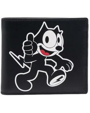 Neil Barrett X Felix The Cat Kartenetui - Schwarz