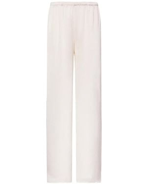 Calvin Klein Pantalon En Satin - White