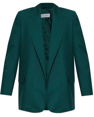 Max Mara ベルテッド ジャケット - グリーン