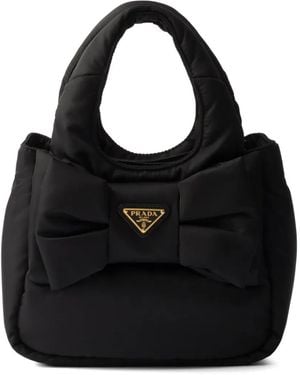 Prada Wattierte Re-Nylon Mini-Tasche - Schwarz
