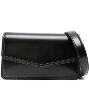 Aspinal of London Eliza Leather Mini Bag - Black
